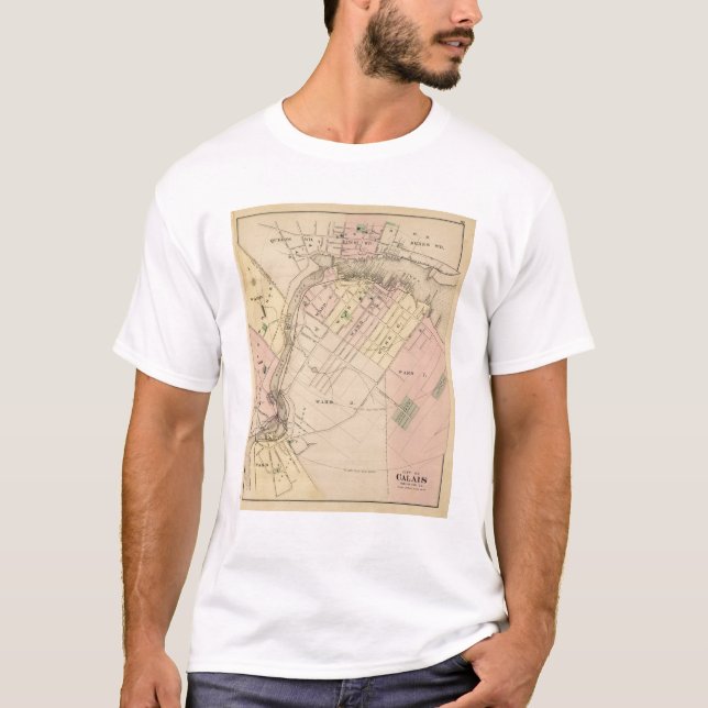 Camiseta Calais, el condado de Washington (Anverso)