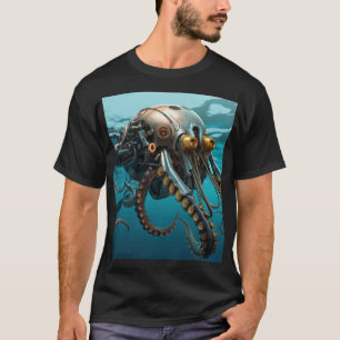 Camiseta Calamar con armadura de vapor