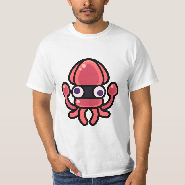 Camiseta Calamar de Ninja (Anverso)
