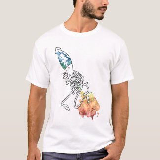 Camiseta Calamar del arco iris
