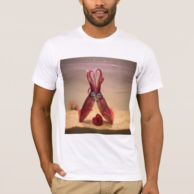 Camiseta Calamar enamorado (Anverso)