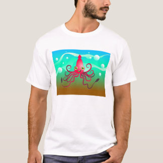 Camiseta Calamar feliz