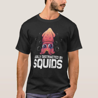 Camiseta Calamar Genial Para Hombres Mujeres Pulpo Biología