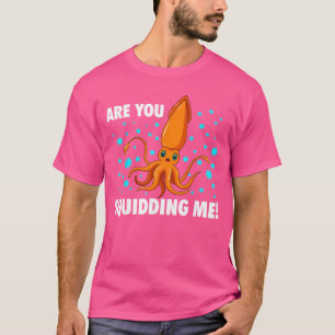 Camiseta Calamar genial para hombres mujeres zoólogo pulpo