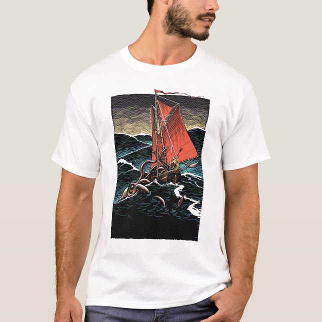 Camiseta Calamar gigante (Anverso)