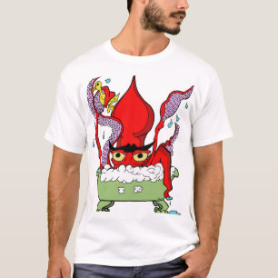 Camiseta Calamar gigante en una tina