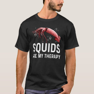 Camiseta Calamar Para Hombres Mujeres Gigantes Calamari