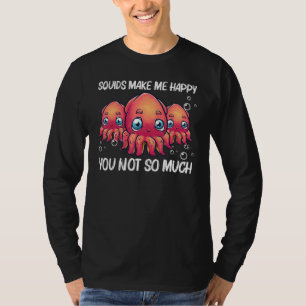 Camiseta Calamar Para Hombres Mujeres Octopus Shore Kraken