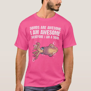Camiseta Calamar Para Hombres Mujeres Tentáculos De Octopus