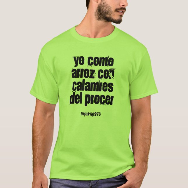 Camiseta Calamares del Procer (Anverso)