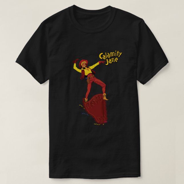 Camiseta Calamity Jane (Diseño del anverso)