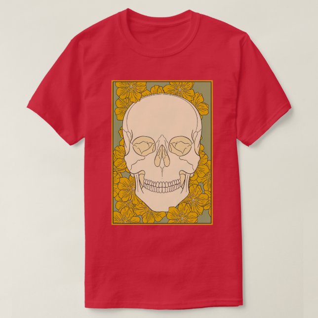 Camiseta Calavera 3 (Diseño del anverso)