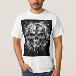 Camiseta Calavera Abstracta
