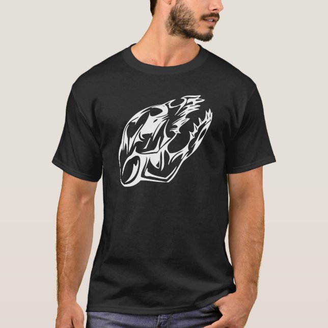 Camiseta Calavera animal (Anverso)