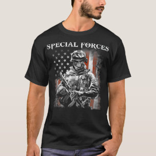 Camiseta Calavera armada de las Fuerzas Especiales