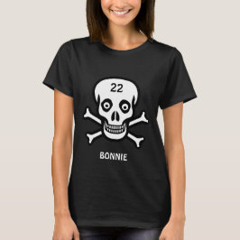 Camiseta Calavera Bonnie de Halloween