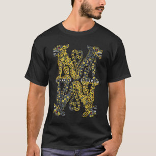 Camiseta Calavera Calavera Mexicana Azteca