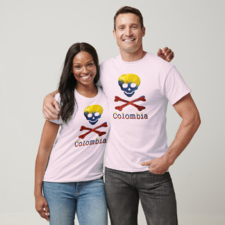 Camiseta Calavera colombiana