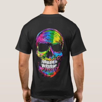Camiseta Calavera colorida