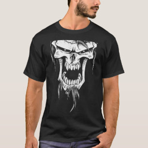 Camiseta Calavera con barba
