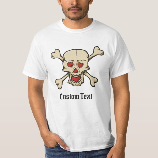 Camiseta Calavera con corazón (Anverso)