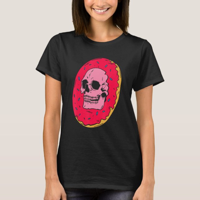 Camiseta Calavera con Dough, amigo de Sprinkles (Anverso)