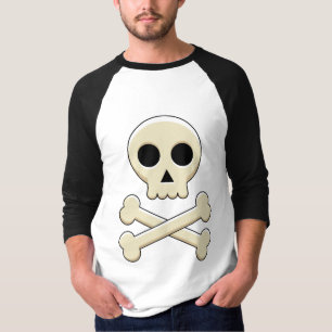 Camiseta Calavera con huesos