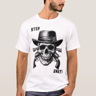 Camiseta Calavera con pistolas