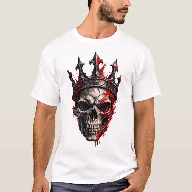 Camiseta Calavera Coronada (Anverso)