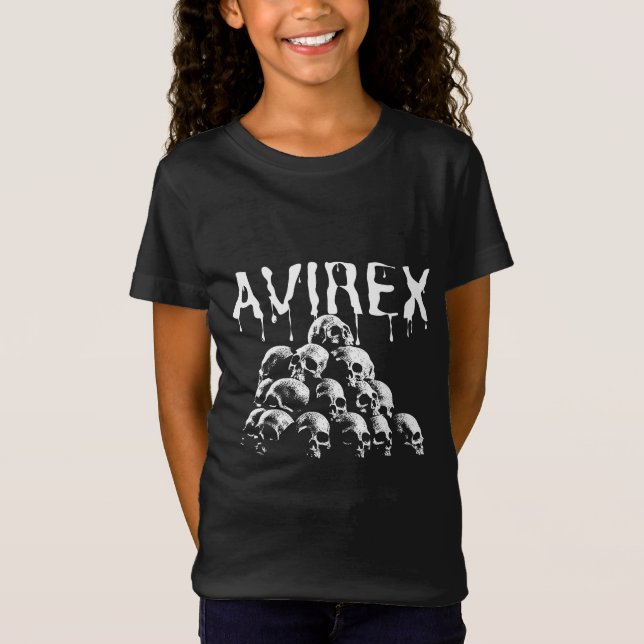 Camiseta Calavera de Avirex (Anverso)