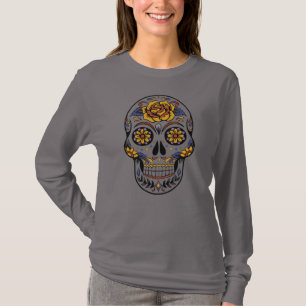 Camiseta Calavera de azúcar de Halloween (Día de Muertos)