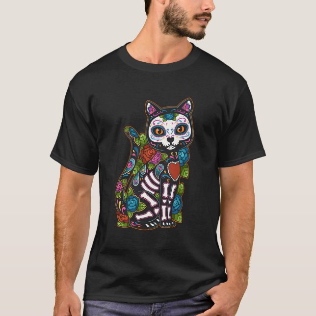 Camiseta Calavera de azúcar en México Calavera Dia De Los M (Anverso)