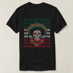 Camiseta Calavera de azúcar mexicana