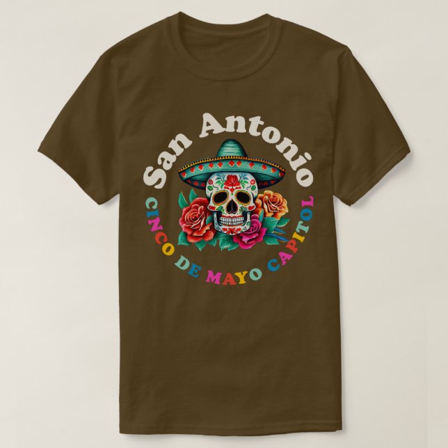 Camiseta Calavera de azúcar San Antonio 2023 Texas (Diseño del anverso)