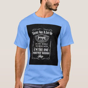 Camiseta Calavera De Barba Son Mucha Gente En El Mundo
