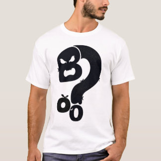 Camiseta Calavera de Boo Signo de Interrogación