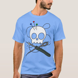 Camiseta Calavera de coser (2)