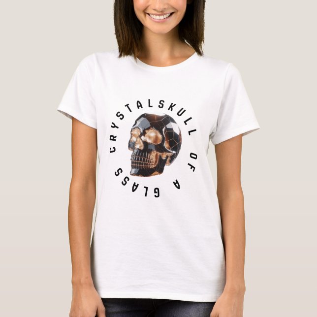 Camiseta Calavera de cristal (Anverso)