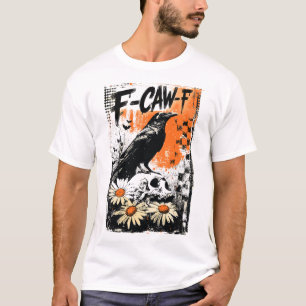 Camiseta Calavera de cuervo FCAWF Candy Cream Asustador Hal