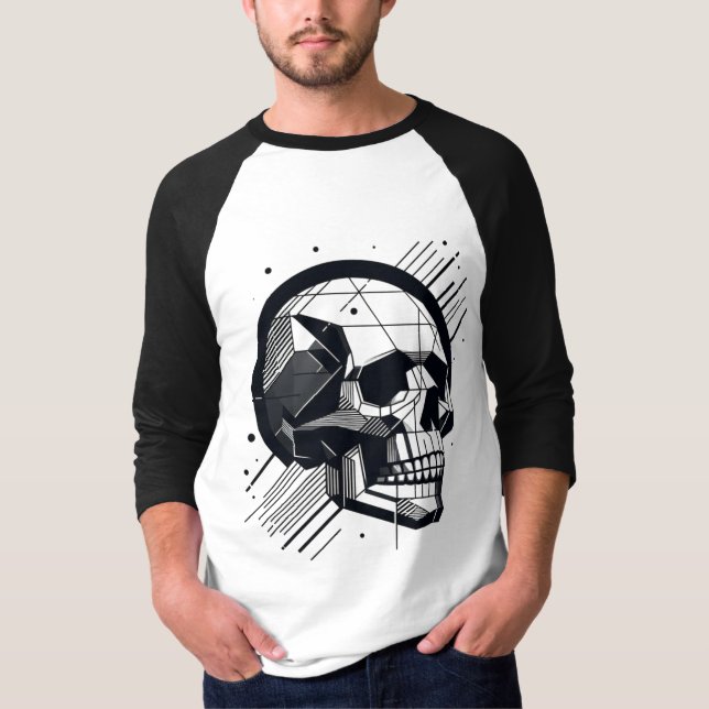 Camiseta Calavera de diferentes estilos 17 (Anverso)