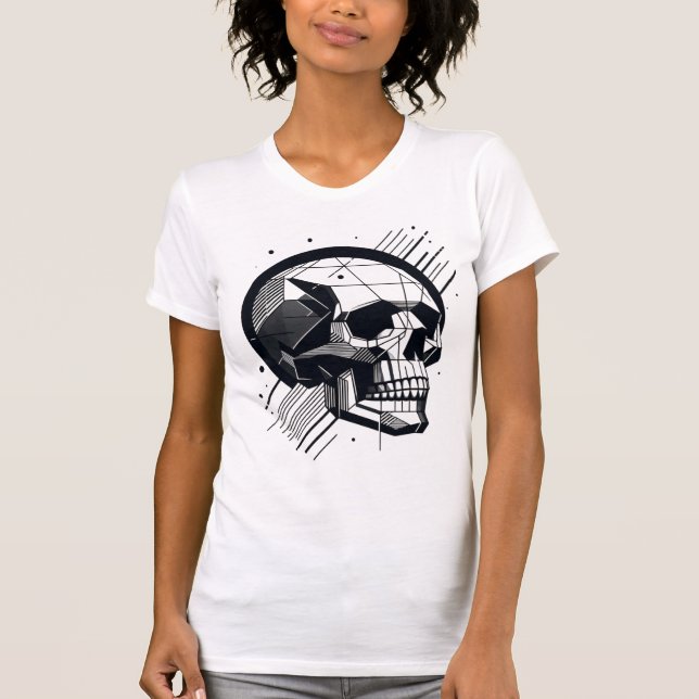 Camiseta Calavera de diferentes estilos 19 (Anverso)