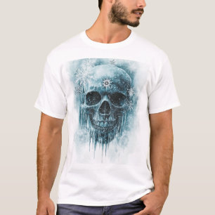 Camiseta Calavera de Escarcha Invernal