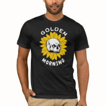 Calavera de Girasol de Mañana Dorada