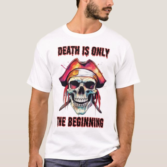 Camiseta Calavera de guerrero de la venganza: Día de los mu (Anverso)