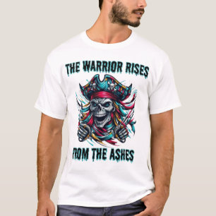 Camiseta Calavera de Guerrero de Vengancia: Día de los Muer