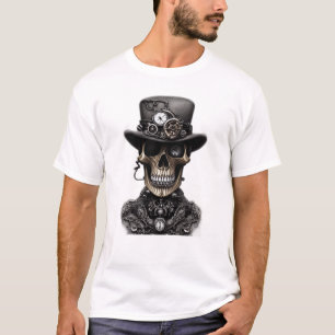 Camiseta Calavera de humo