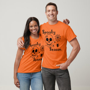 Camiseta Calavera de la Temporada Espeluznante, Esqueleto d