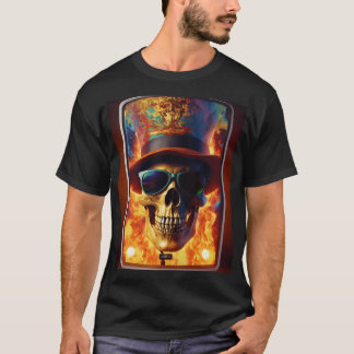 Camiseta Calavera de los hombres del infierno