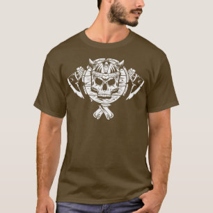 Camiseta Calavera de marcha