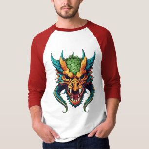Camiseta Calavera de mascota Dragon Adorable - Ultra-Realis